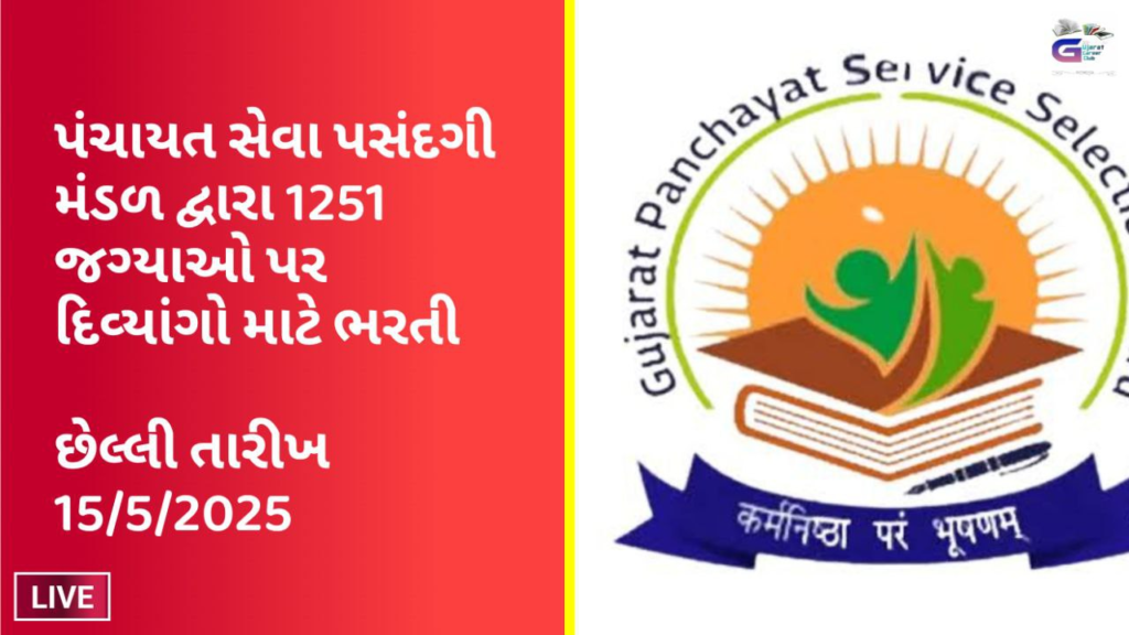 GPSSB Recruitment 2025