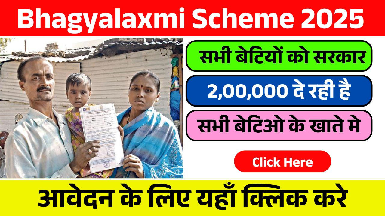 Bhagyalaxmi Scheme 2025 : भाग्य लक्ष्मी योजना