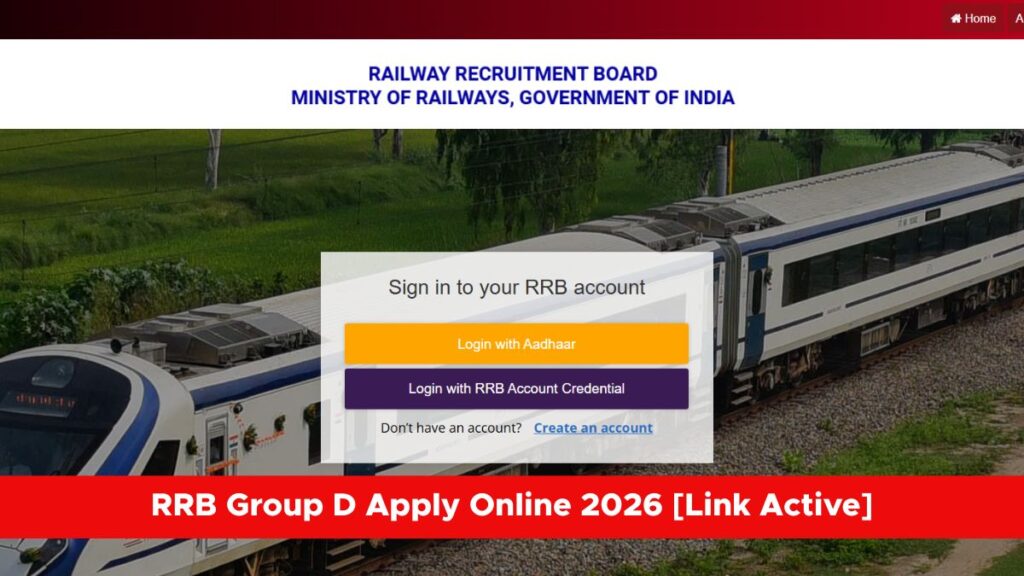 Railway Group-D Vacancy 2026 Railway Group-D Vacancy 2026