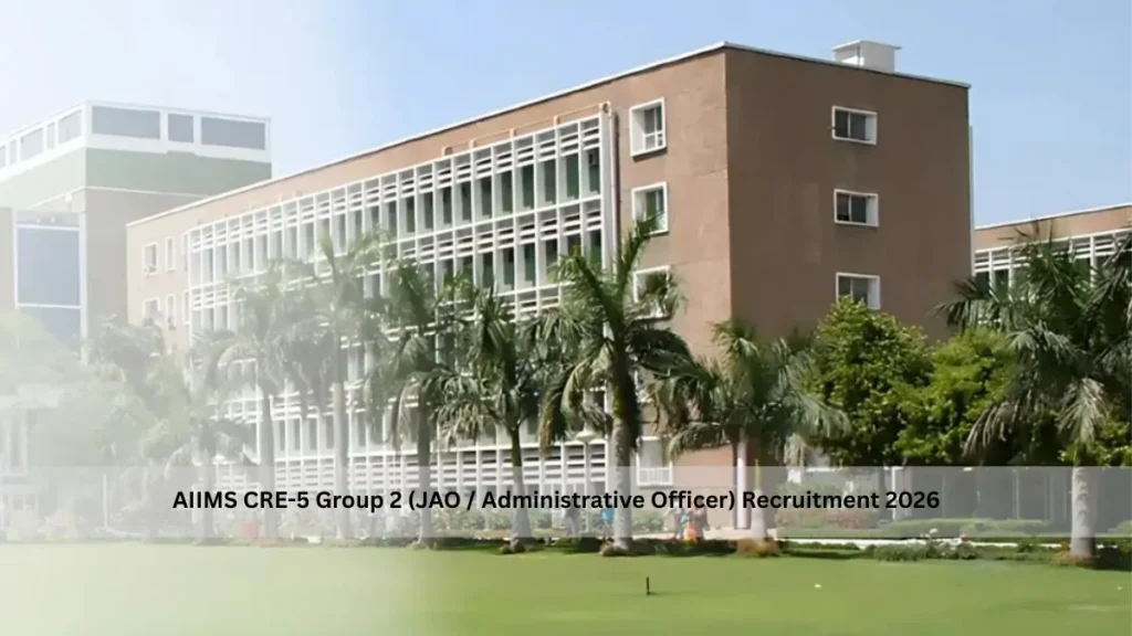 AIIMS CRE-5 Recruitment 2026