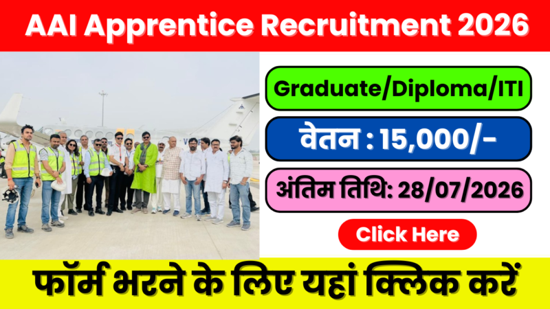 AAI Apprentice Recruitment 2026